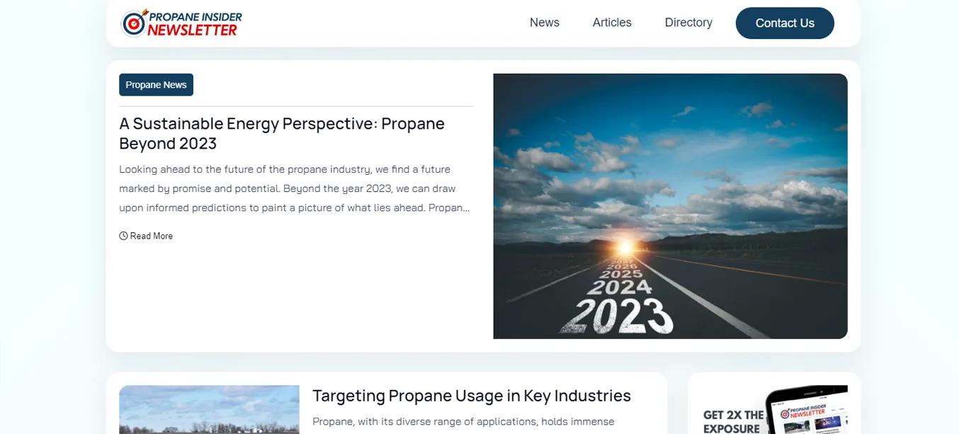 Propane Insider industry newsletter